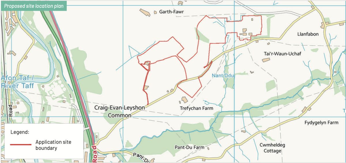 Proposed Site Location Plan Cropped